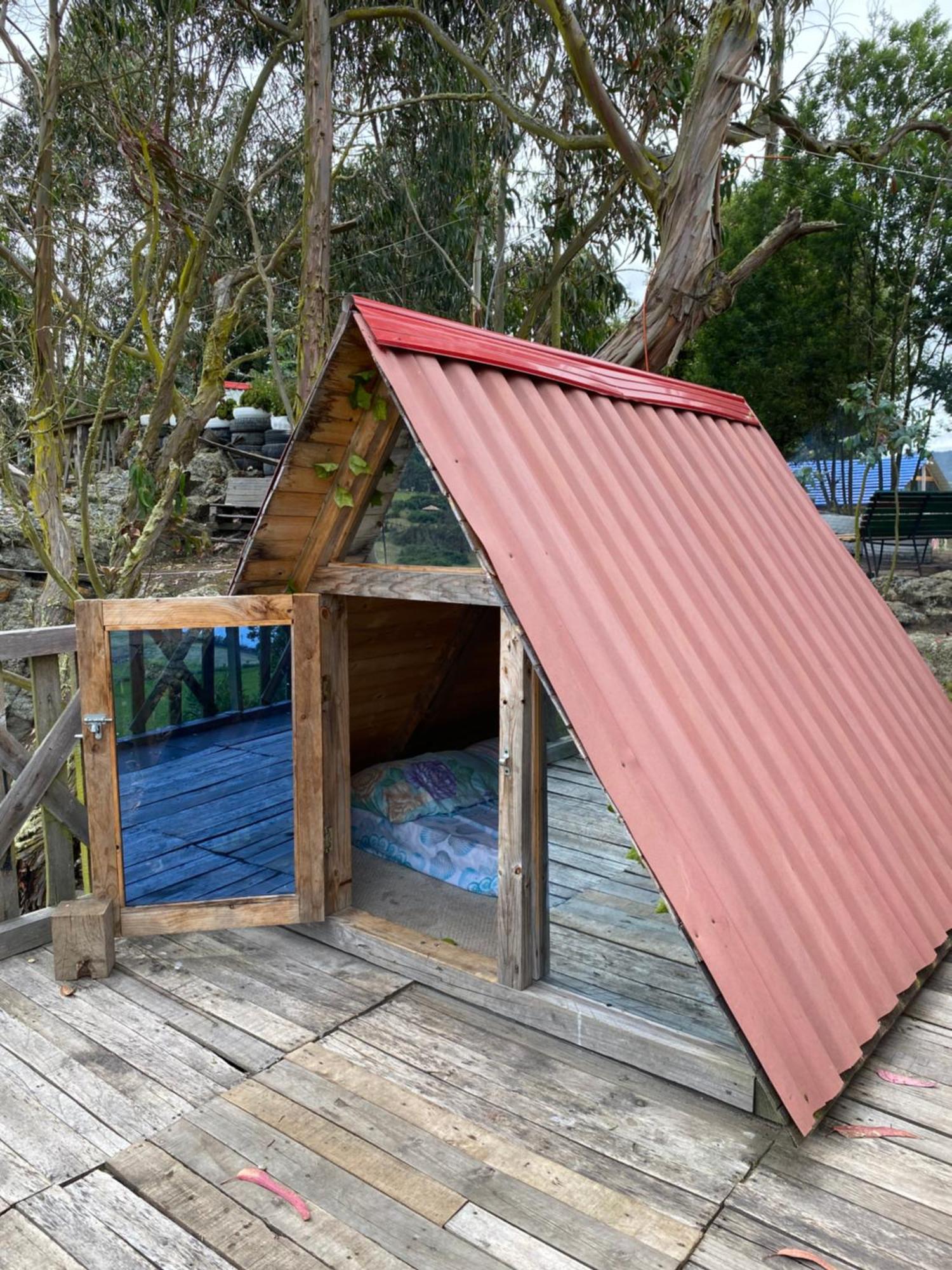 Mini Cabana Roca Glamping Суэска Экстерьер фото